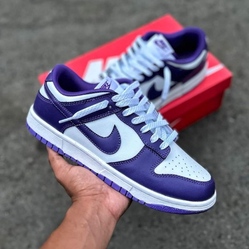 Nike Dunk Low Court Purple for Men/Women | Shopee Philippines