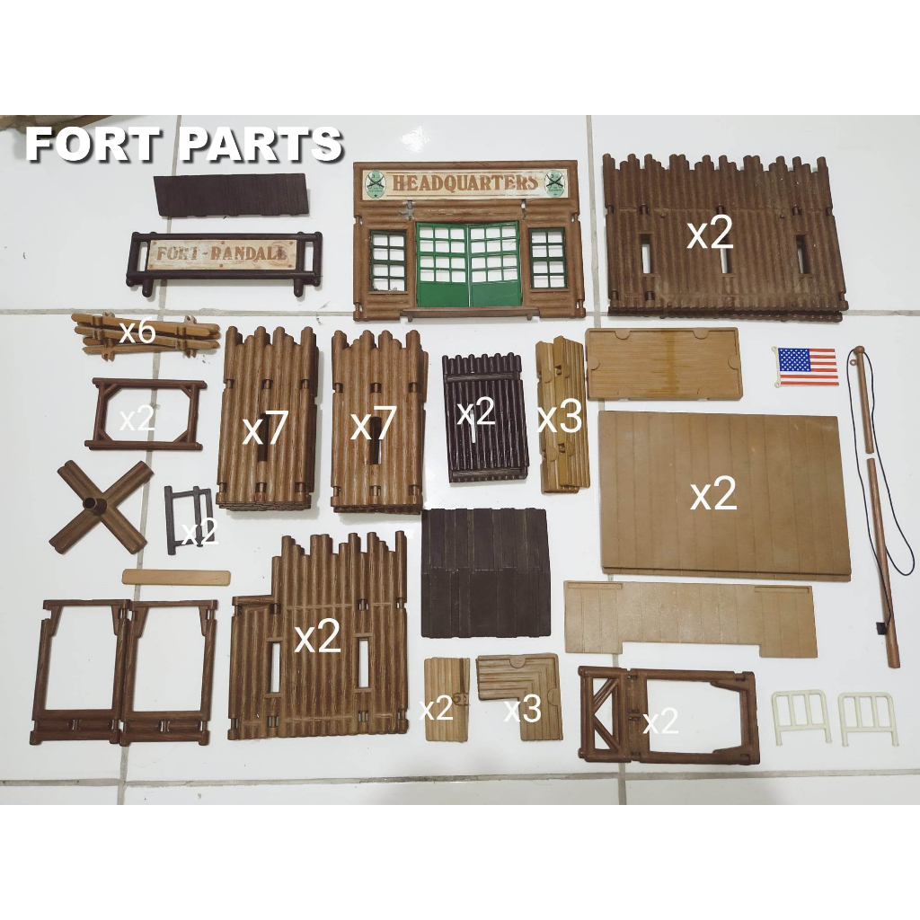 PLAYMOBIL WESTERN FORT incomplet vintage EUR 20,00 - FR