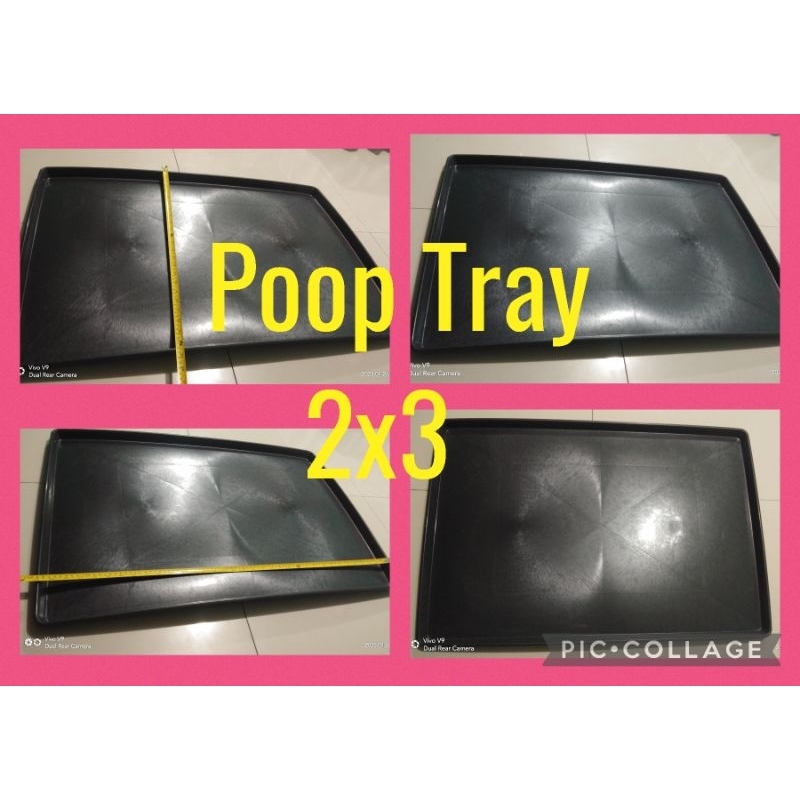 Poop tray (matibay) class A plastic | Shopee Philippines
