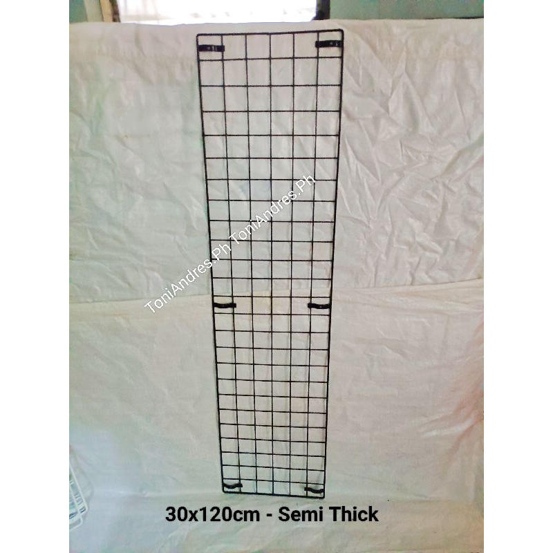 30x120cm Thick Screen Wire Mesh Panel Hanging Grid Wall Decoration Shopee Philippines 6862