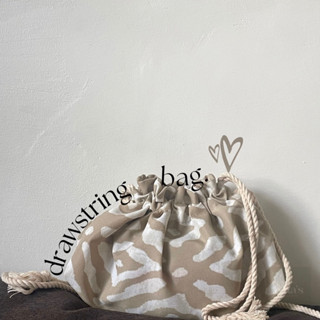 Drawstring bag cheap cute