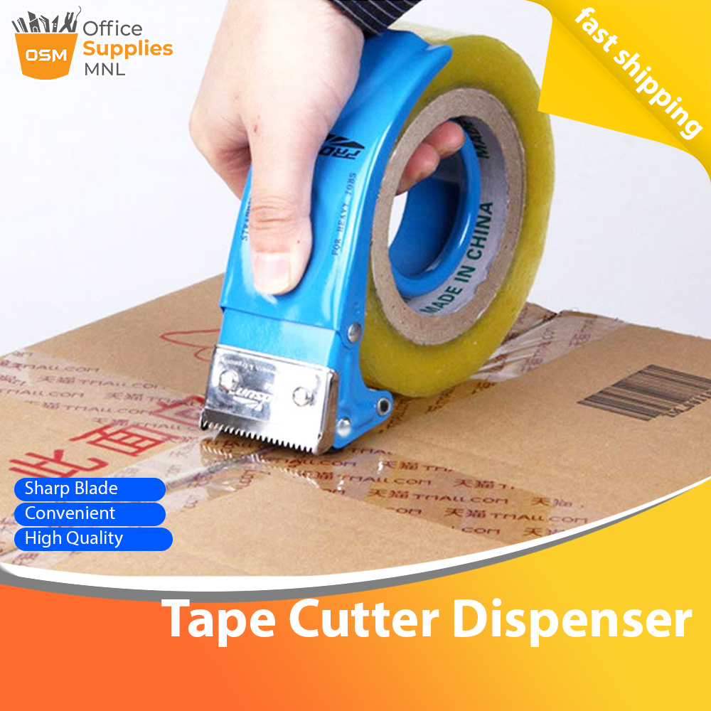 Tape Dispenser Packaging Tape Cutter Parcel Roller Shopee Philippines