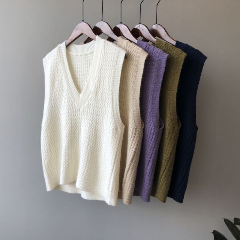 KNITTED SLEEVELESS TOPS AND VEST CHECKOUT LINK FOR SHOPEE LIVE SELLING ...