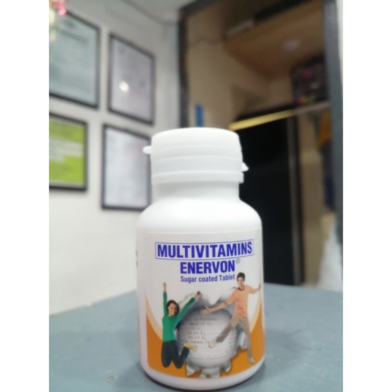 ENERVON C Multivitamins For Adults 30 Tablets For Everyday Energy and