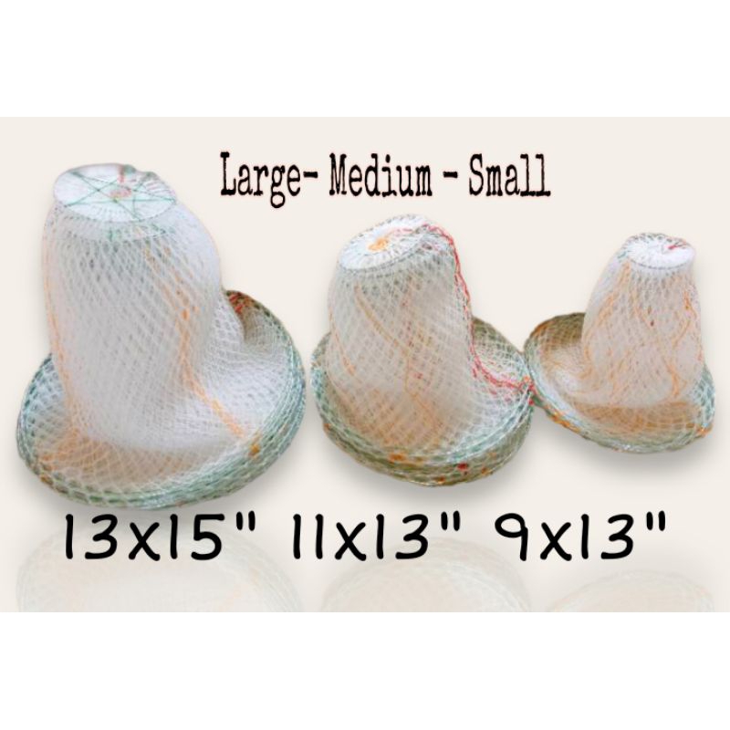 3 Pieces High Quality Buslo Net Basket Noodles/Chips Organizer for Sari ...