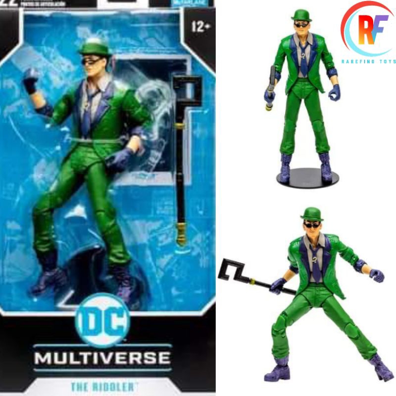 [Sale] Mcfarlane DC Gaming The Riddler (Arkham Knight) | Shopee Philippines