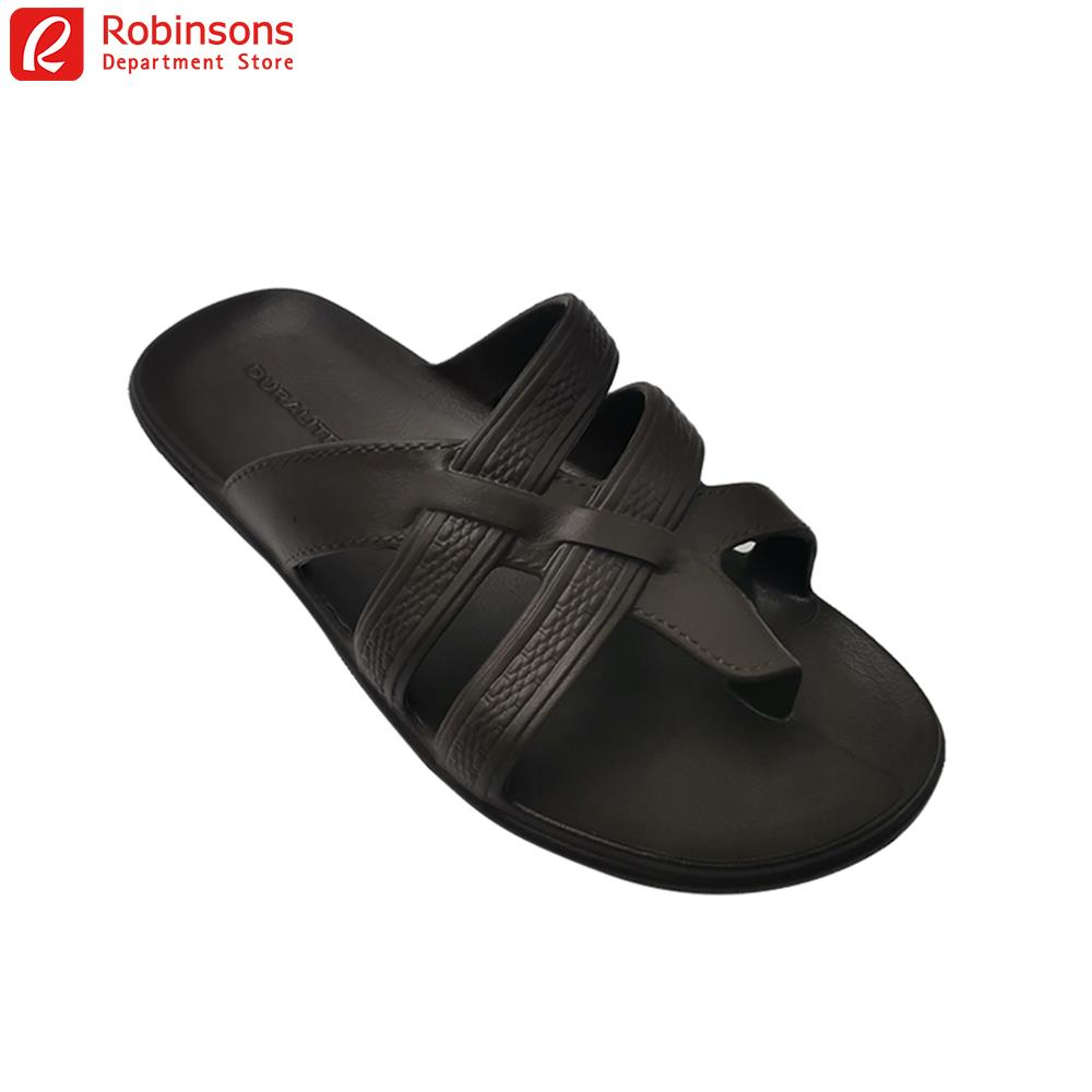 Duralite Slippers Thong Christian (Brown) | Shopee Philippines