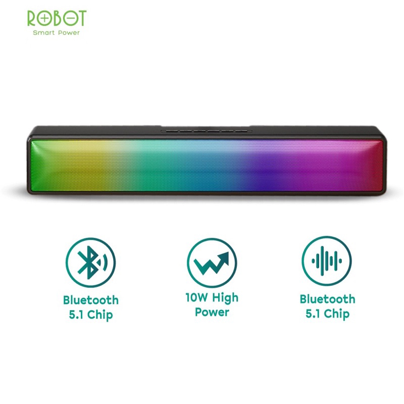 Robot RB580 LED soundbar bluetooth speaker | Shopee Philippines