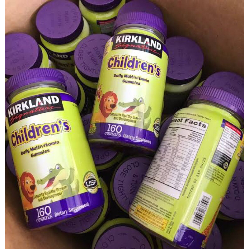 Kirkland Signature Children's Complete Multivitamin Gummies Shopee
