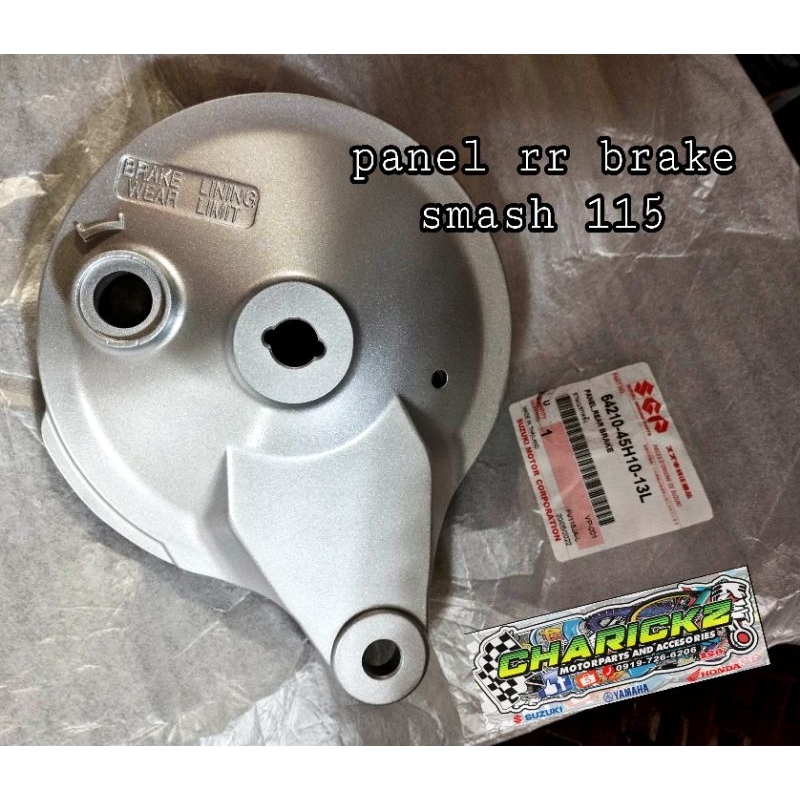 PANEL FRONT & REAR BRAKE FOR SMASH 115 GENUINE SGP | Shopee Philippines
