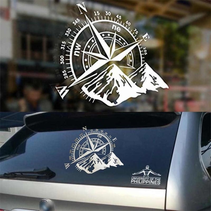 Compass vinyl sticker | Shopee Philippines