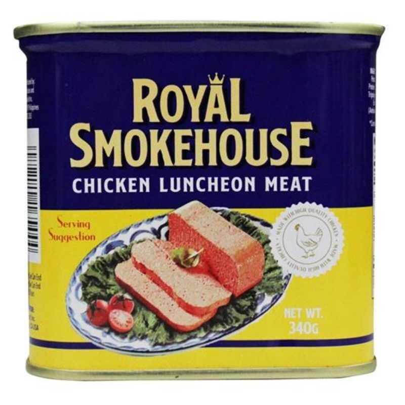 Royal Smokehouse Chicken Luncheon Meat 340 grams Shopee Philippines