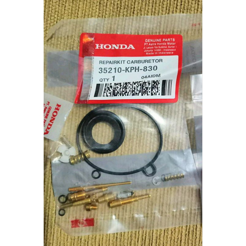 XRM/RS/WAVE 125 GENUINE CARBURATOR REPAIR KIT Shopee Philippines