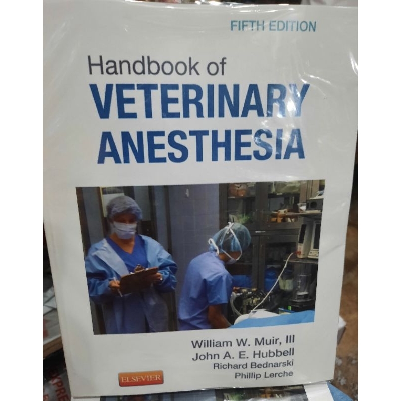 Handbook of Veterinary Anesthesia 5th edition Elsevier Shopee Philippines