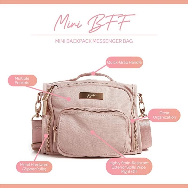 Jujube Mini BFF Blush EUC