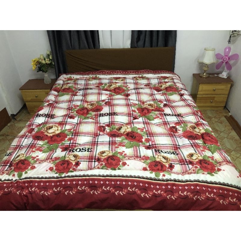 COD (1.8-B)QUEEN SIZE Comforter With Bag (Design B) | Shopee Philippines