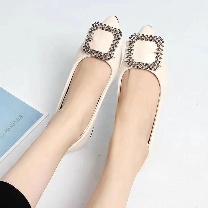 korean flat doll shoes for women loafer shoes for ladies new fashion Shopee Philippines
