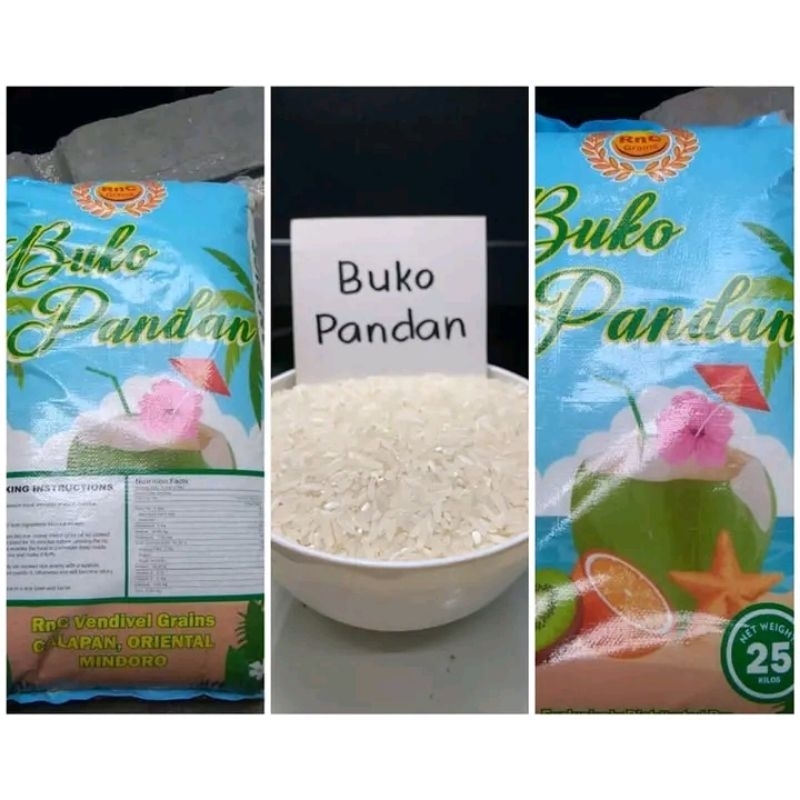 Buko Pandan 25kg rice | Shopee Philippines