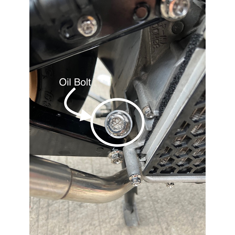 HENG Engine Oil Bolt For Nmax V1, V2 & V2.1 / Aerox V1 & V2 CNC