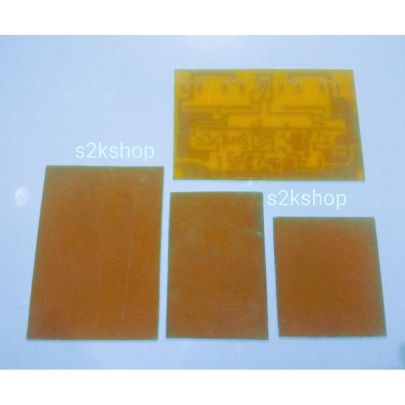 PCB single sided FR4 FIBER glass copper clad plate PCB DIY 4 up to 14