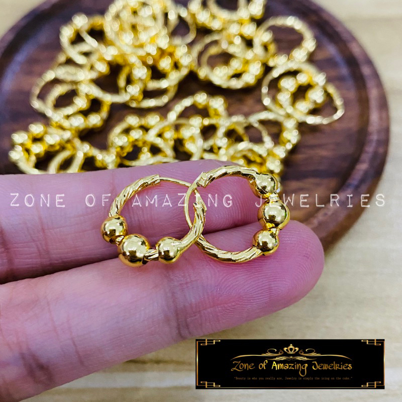 zoaj.ph Extra Small Ball Loop Earrings for Kids | Shopee Philippines