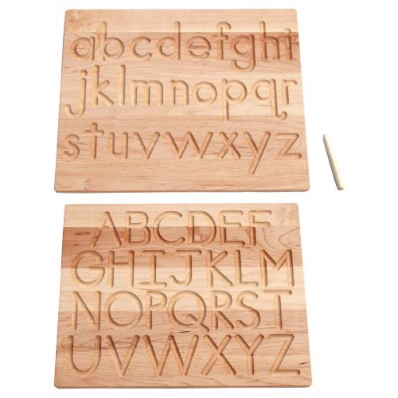 Alphabet/Number Wooden Tracing Board for practice writing | Shopee ...