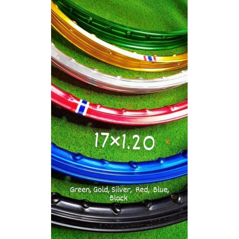 BANZAI Rim 17×1.40 / 17×1.20 Made in Thailand (per 1pc) | Shopee ...