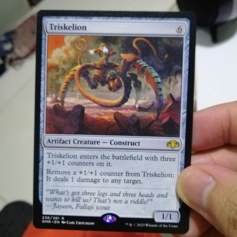 1 Triskelion DMR dominaria remastered MTG card magic commander EDH ...