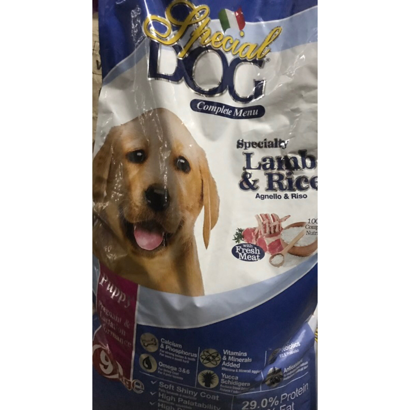 Special dog puppy dog food lamb&rice flavor 1kg. repack Shopee Philippines