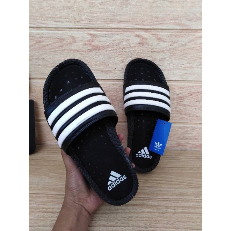 Adidas Slides White Black Shopee Philippines