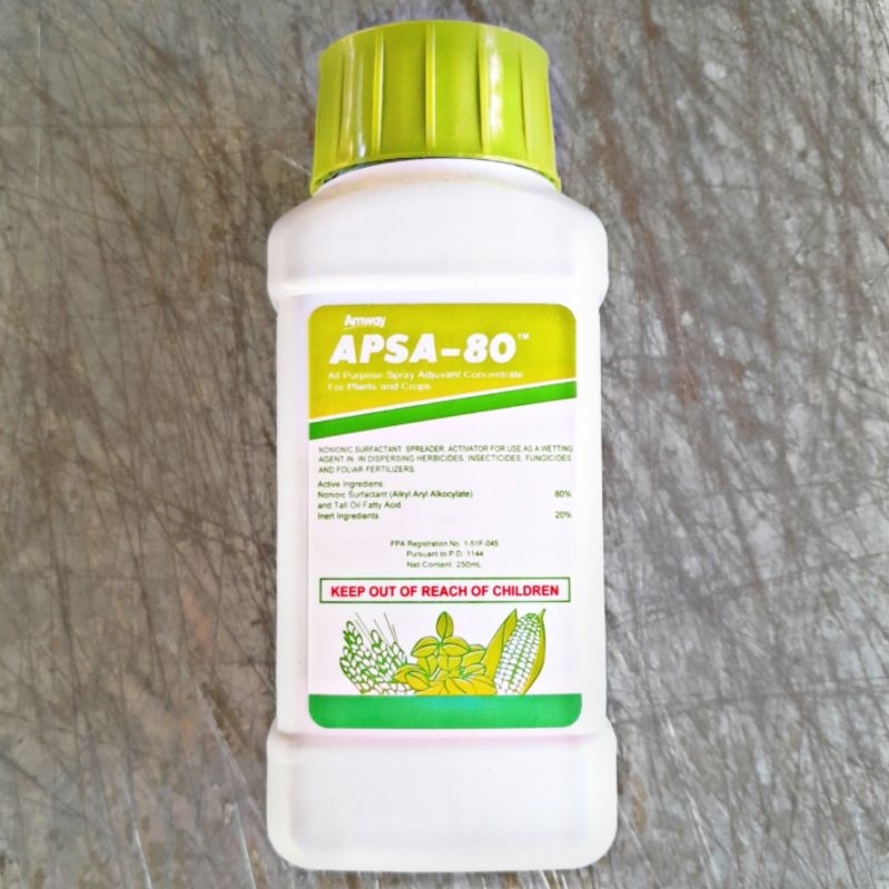 APSA80 (250mL) ALL PURPOSE SPRAY ADJUVANT CONCENTRATE by AMWAY