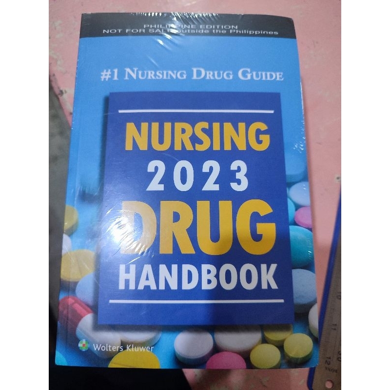 Nursing drug handbook authentic 2023 shopee philippines
