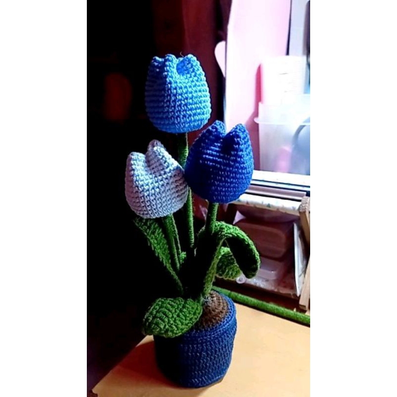 Mitch flowers in a pot..(can request 3flowers to put)just pm | Shopee ...
