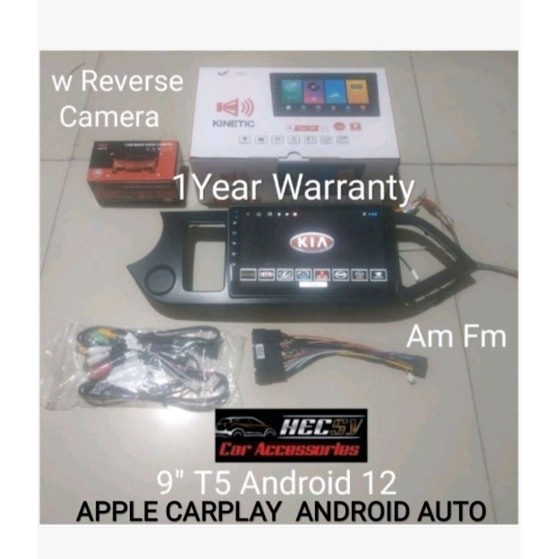 Kia Picanto Android Head Unit Stereo APPLE CARPLAY ANDROID AUTO