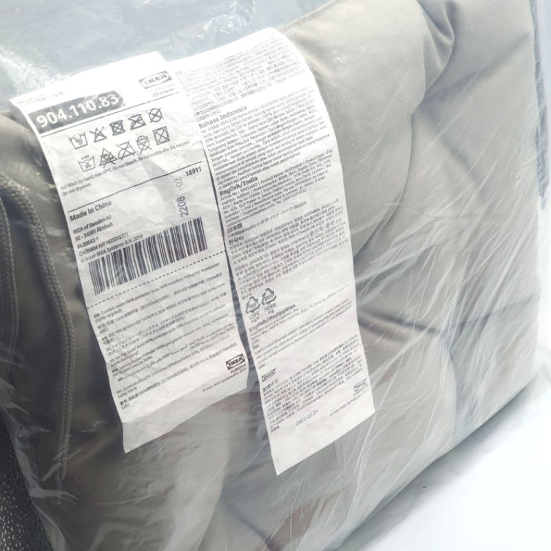 Ikea Outdoor Chair Pad/ Seat Cushion Pillow (Gray) Shopee Philippines