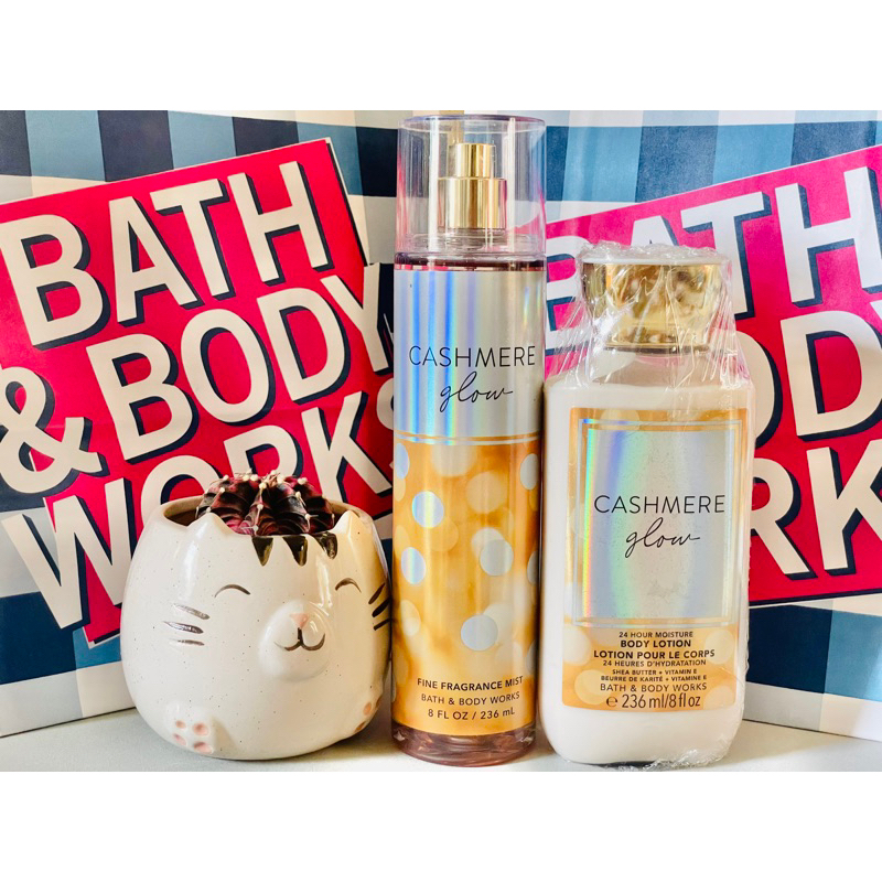 Shop bath & body works perfume cashmere glow for Sale on Shopee Philippines