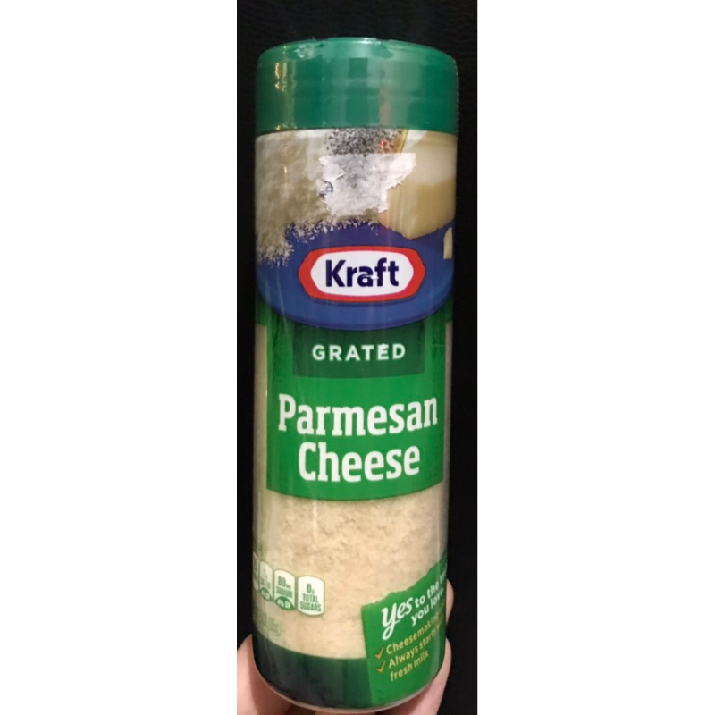 85g Kraft Grated Parmesan Cheese 3oz Shopee Philippines