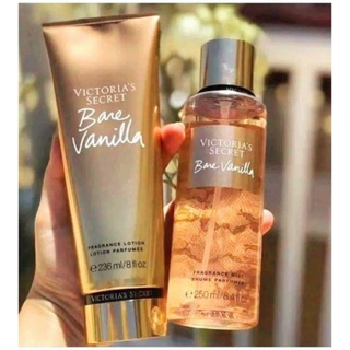  Victoria's Secret Bare Vanilla Untamed Fragrance Mist Spray  8.4 oz / 250 ml Limited Edition : Beauty & Personal Care