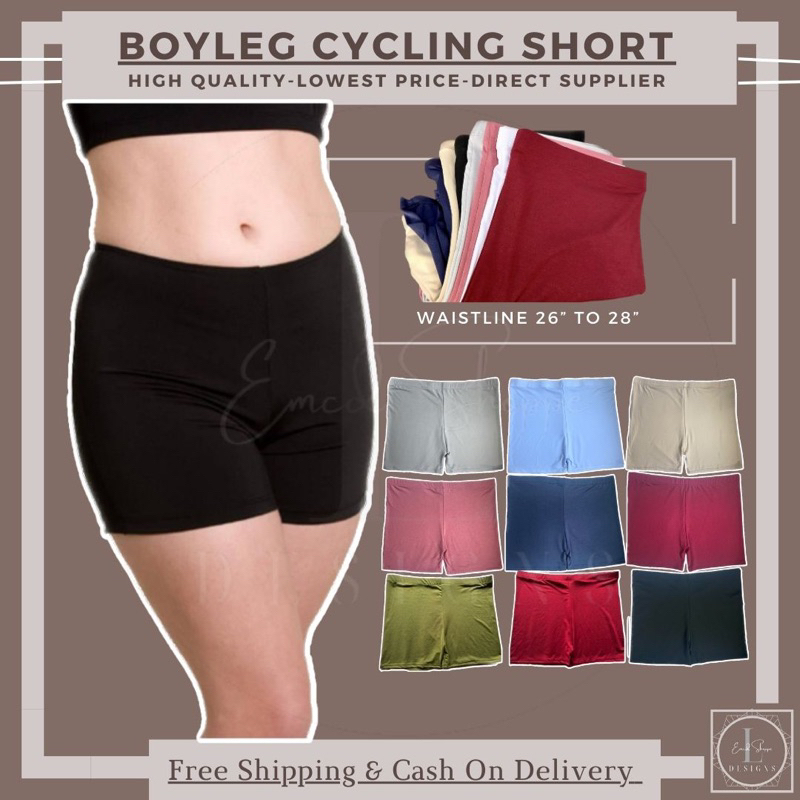 SM Freesize Boyleg Cycling Shorts/ ActiveWear Cyling Shorts Shopee