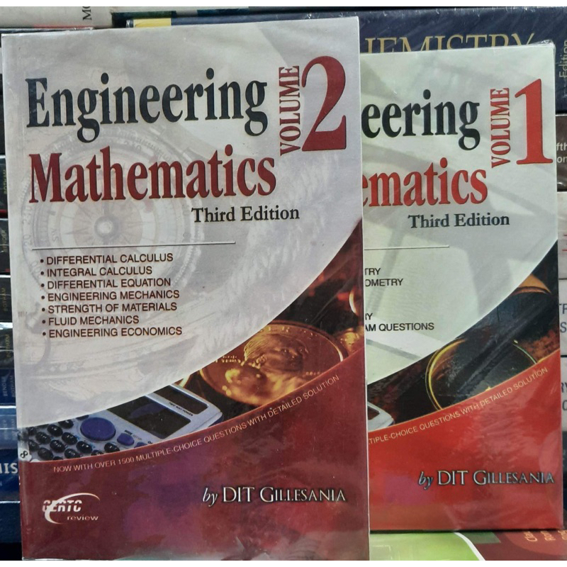 Engineering Mathematics Vol1&2 Set 3rd Edition | Shopee Philippines