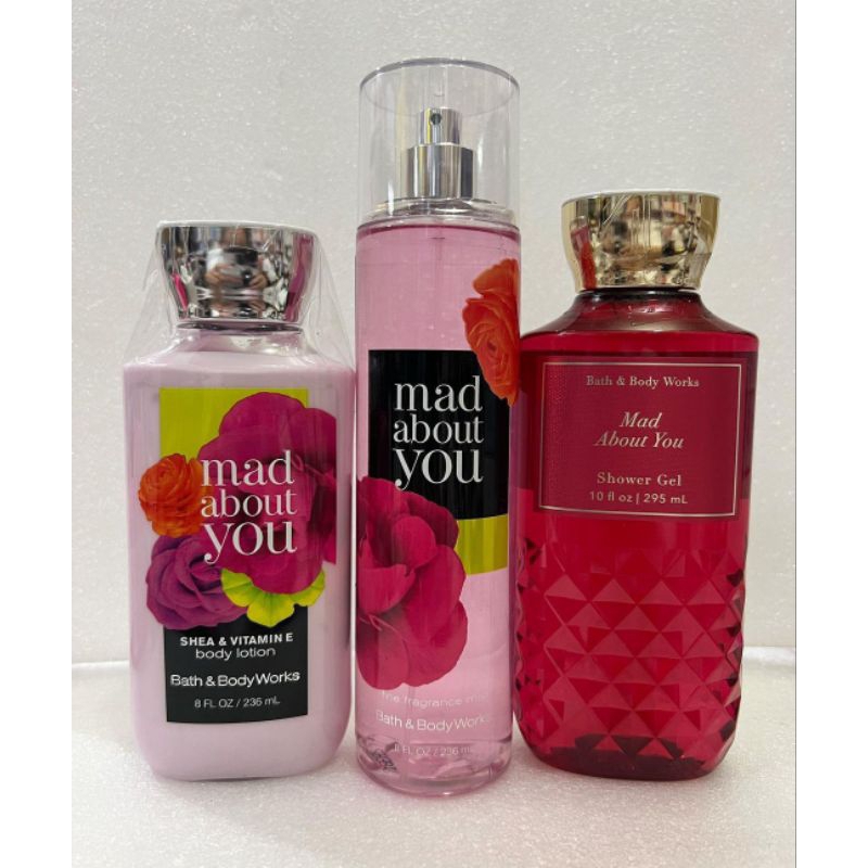 Bath & Body Works Mad About You Mist Lotion Shower Gel Shopee