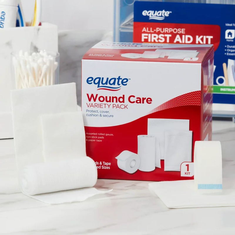 Equate Wound Care Kit Variety Pack Shopee Philippines