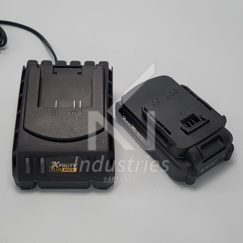 Xfinity Charger and 2.0ah Battery for Ferrex, Gardenline and Workzone Shopee Philippines