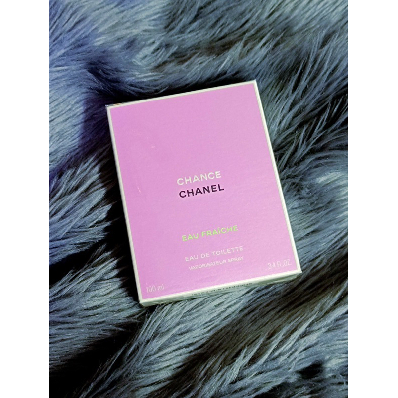 Chanel Chance Eau Fraiche 100ml edt for women Shopee Philippines