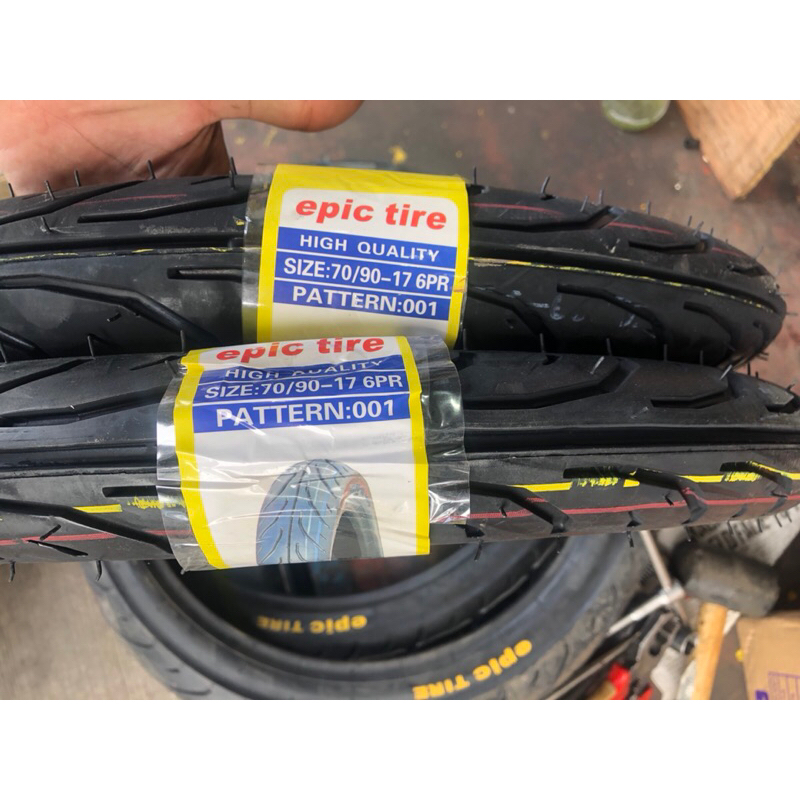 EPIC TIRE 70/9017 6PR (tube type) Shopee Philippines