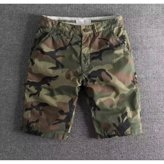 Camo overall shorts on sale mens