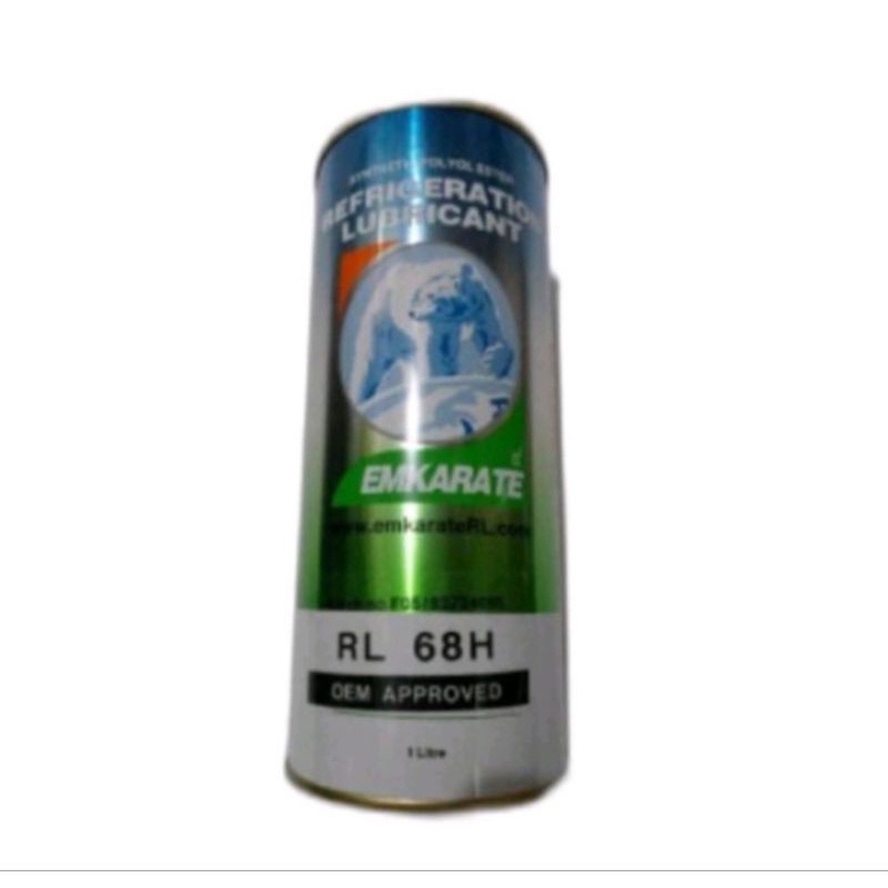 Emkarate Refrigeration Lubricant 1L | RL68H | RL100H | Compressor Oil ...