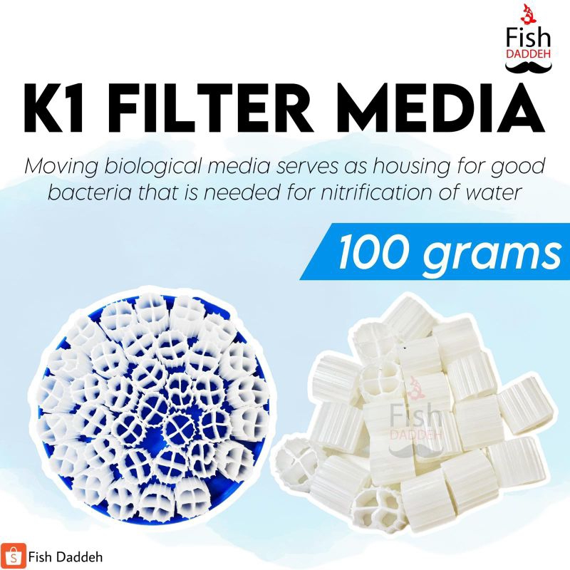 K1 Filter Media for Aquarium 100g 250g 500g Shopee Philippines