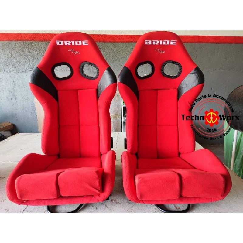 2pcs BRIDE STRADIA 3 LOW MAX Bucket Seat Thailand Racing Seat Pair
