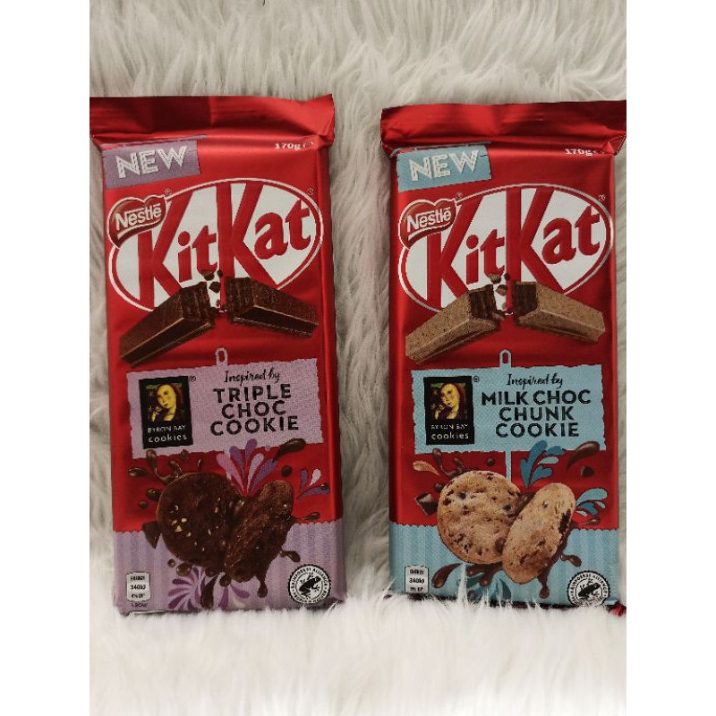 NESTLE KITKAT BAR TRIPLE CHOC & MILK CHUNK COOKIE 170gms Shopee